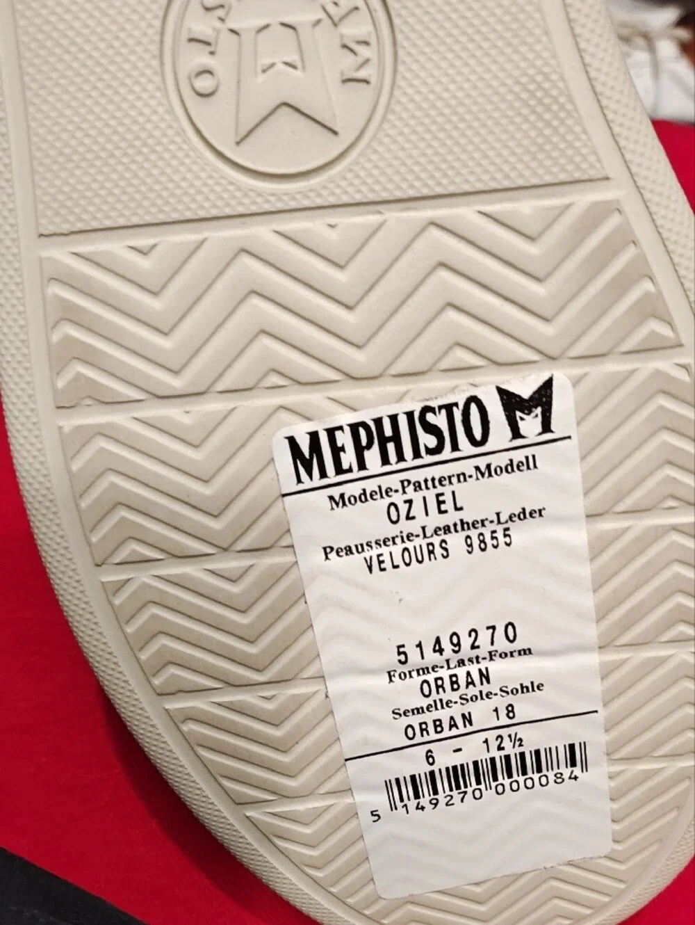 Mephisto Men’s Dark Navy Suede Slip-On Loafers with White Sole